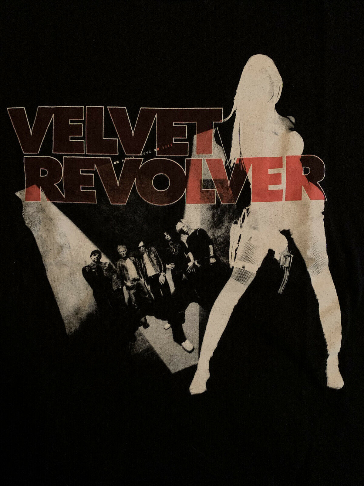 Velvet Revolver Scott Weiland 2005 World Tour Concert Black T-shirt Size Medium