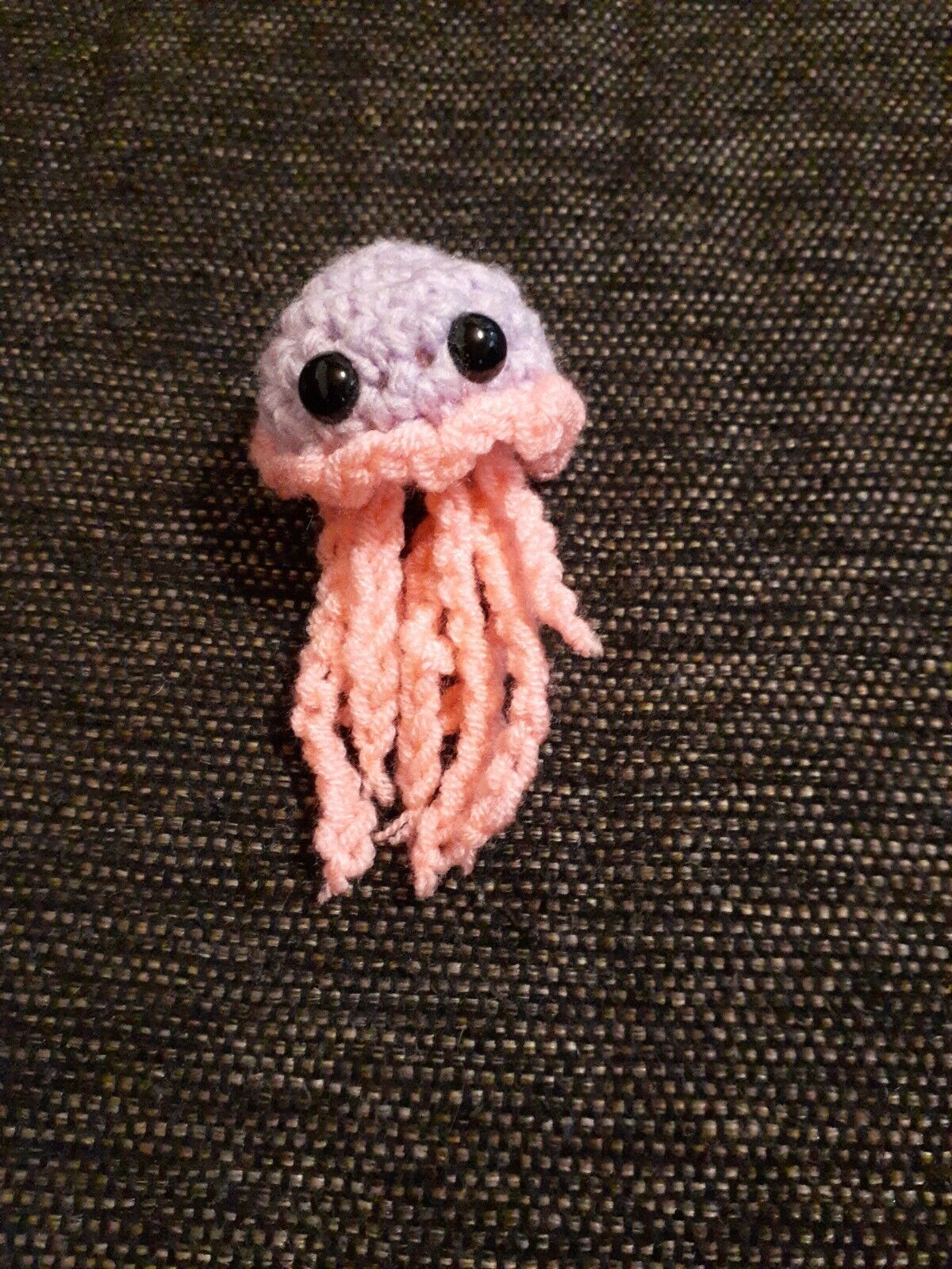 Handmade Crochet Jellyfish, Stuffed Animal, Miniature Amigurumi, **please Read**