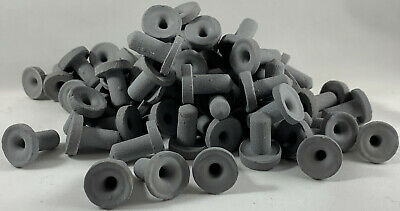 New 100 Micro Black Ceramic Acro Frag Plugs For Your Coral Propogation Needs